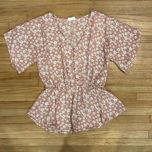 Women’s peplum top